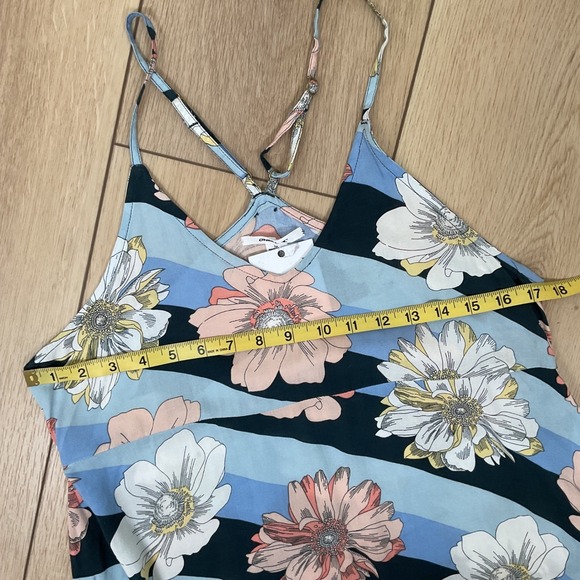 O'Neill Women's Floral Print Midi Dress Adjustable Strap Casual Summer MEDIUM - Picture 12 of 12